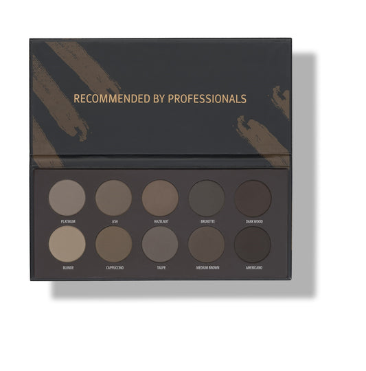 Colour Brow Collection Pressed Eyebrow Shadows Palette - PALETTES